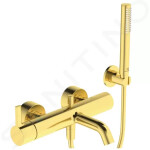 IDEAL STANDARD - Joy Vanová baterie s příslušenstvím, Brushed Gold BC787A2