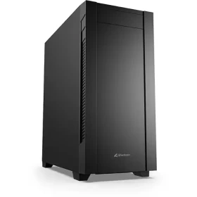 Sharkoon S25 Silent černá / Skříň / E-ATX / USB-C 3.2 Gen2 / 2× 120mm PWM / Bez zdroje (4044951046065)
