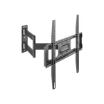 Brateck LPA69-443 černá / Výsuvný nástěnný držák pro TV 32"-55" / polohovatelný / nosnost 35kg (BRLPA69443)