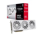 ASUS VGA AMD RADEON RX 9070 XT PRIME 16GB OC WHITE, RX 9070 XT, 16GB GDDR6, 3xDP, 1xHDMI EDF_1887836