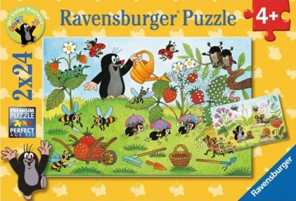 Ravensburger Puzzle Krteček na zahrádce