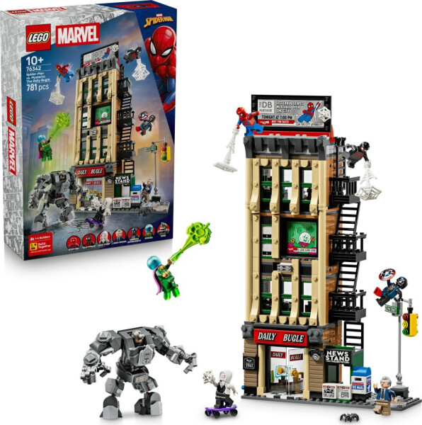 LEGO® | Marvel 76342 Spider-Man vs. Mysterio: Daily Bugle - LEGO® Marvel Super Heroes