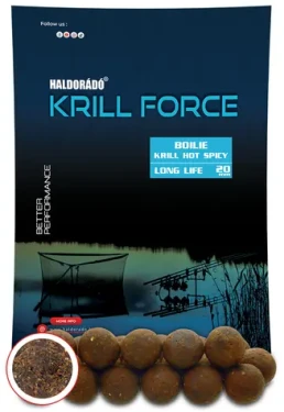 Haldorádó Boilies Krill Force Long Life 700g 20mm Krill Hot Spicy (HD32363)