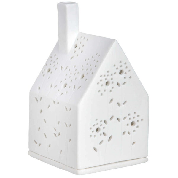 Räder Porcelánový svícen House Flower Meadow, bílá barva, porcelán