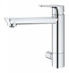 GROHE - BauEdge Dřezová baterie s uzavíracím ventilem, chrom 31696000