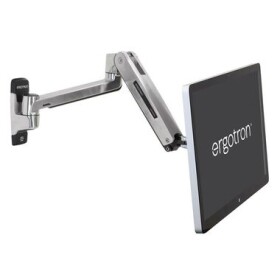 ERGOTRON LX HD Sit-Stand Wall Mount LCD Arm / Polished / velmi flexibilní rameno na zeď až 46 (45-383-026)