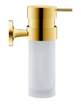 DURAVIT - Starck T Dávkovač mýdla s držákem, matné sklo/zlatá 0099353400