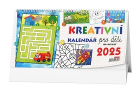 Kreativní kalendář pro děti 2025 stolní kalendář