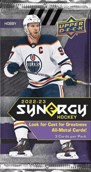 Hokejové Karty NHL 2022-23 Upper Deck Synergy Hobby Balíček