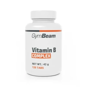 Vitamín B-Komplex - GymBeam (bez příchuti, 120 tab., 120 tab) (28396-1-120kaps-unflavored)