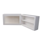 Cake star Krabička na makronky bílá 20,8x12,4x5,5cm (na 12 kusů)