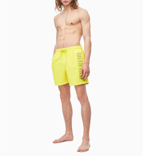 Pánské plavecké šortky žlutá Calvin Klein žlutá