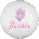 Baruška - balónek se jménem - Balonky.cz Baruška - balónek se jménem - Balonky.cz