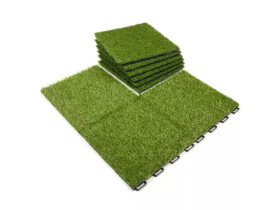 Plastová dlažba – FATRASTEP Grineris - 30×30×2,5 cm zelená (balení 9 ks = 0,81 m²)