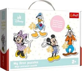 TREFL Baby puzzle Disney: Mickey a přátelé 4v1