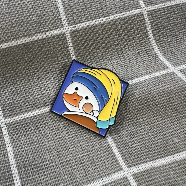 Pinarna.cz Nejznámější obraz Johannese Vermeere – Dívka s perlou - kachní verze