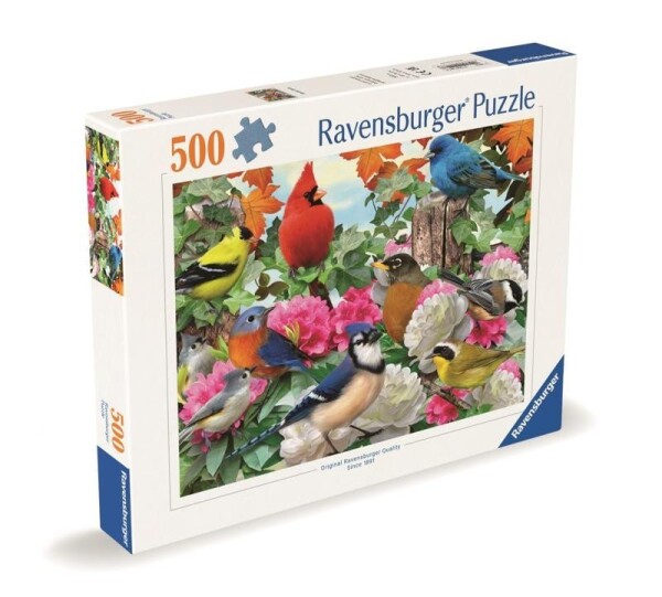 Puzzle Ptáci na zahradě 500 dílků