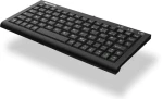 Keysonic ACK-3401U (UK) černá / Mini klávesnice / 80 kláves / USB (60485)