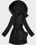 Tenká černá dámská plus size bunda J Style (16M9259-392) odstíny černé XXL (44)