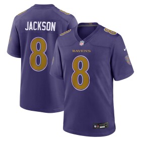 Nike Pánský dres Baltimore Ravens NFL Lamar Jackson #8 2026 Game Alternate Velikost: L
