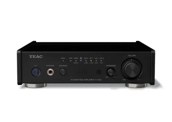TEAC AI-303 černá / Zesilovač / HDMI ARC/eARC / Bluetooth LDAC / USB-C / sluchátkový výstup (AI-303-B)