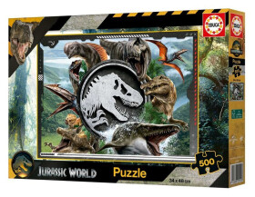Puzzle Jurský svět 500 dílků