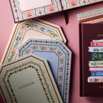 Rifle Paper Co. Linkovaný notes Gemma – set 3 kusů, multi barva, papír