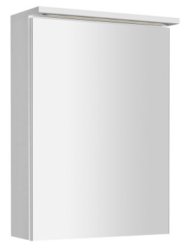 AQUALINE - KAWA STRIP galerka s LED osvětlením 50x70x22cm, bílá WGL50S