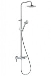 KLUDI - Logo Sprchový set Dual Shower System 200, s baterií, chrom 6808305-00