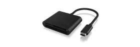 Icy Box IB-CR301-C3 černá / externí čtečka paměťových karet / USB 3.0 C (IB-CR301-C3)
