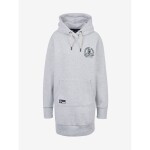 Šedé dámské mikinové šaty Superdry T&F Hood