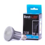 Best-led E27 7W studená bílá Bl-r63-7-cw