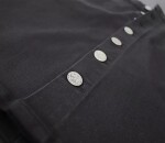 Dámská sukně Rusty Pistons Cascade black jeans - XS / černá