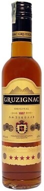 Gruzignac ***** Brandy 40% 0,5 l (holá lahev)