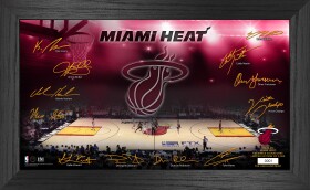 Highland Mint Obraz Miami Heat NBA Signature Court 2022