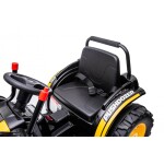 Mamido Dětský elektrický traktor s lopatou žlutý