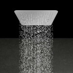 STEINBERG - 390 Hlavová sprcha, 40x40 cm, kartáčovaný nerez 390 4403