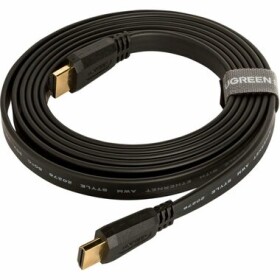 UGREEN Kabel HDMI (M) - HDMI (M) 2m černá / plochý / 4K@60Hz (6957303871599)