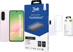 Samsung Galaxy A56 5G růžová 128GB + FlexibleGlass + Clear Case / Smartphone / 8GB / 128GB