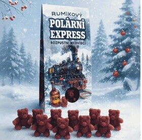 Čajoví medvídci RUMÍKOVÝ POLÁRNÍ EXPRESS 50g