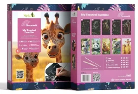 SEKOIA Škrábací sada Safari zvířátka