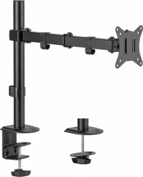 Maclean MC-753N černá / Stolní držák monitoru / 17-32" / VESA 75x75-100x100 / nosnost 9 kg / náklápěcí (MC-753N)