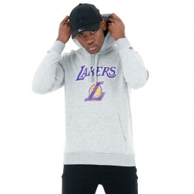 New Era Pánská mikina Los Angeles Lakers NBA Team Logo Hoodie Sweatshirt Velikost: 2XL