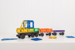 Magnetická stavebnice Connetix - Rainbow Transport Pack (50 ks)