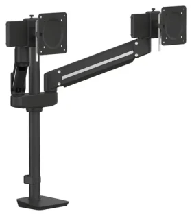 Fellowes TALLO Modular 2MS černá / Držák monitoru / 2 ramena vedle sebe / plynová vzpěra / VESA 75×75, 100×100 / max 32" (FELFERGARMTALM2MSN)