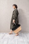 Nákupní košík Reisenthel Carrybag Frame Raffia black