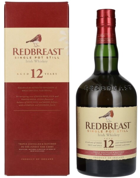 Redbreast 12y 40% 0,7 l (karton)