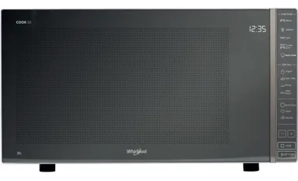 Whirlpool MWP 303M zrcadlové sklo / Mikrovlnná trouba / Gril / 30 l / 900 W / Dotykové ovládání
