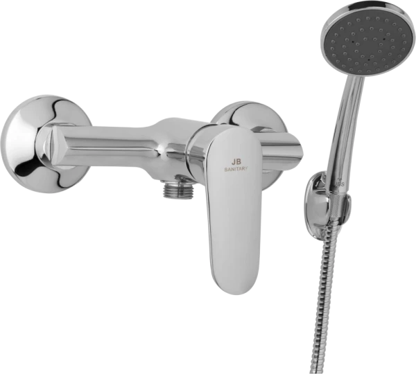 JB Sanitary Nástěnná sprchová baterie FINERY, rozteč 150 mm, s příslušenstvím F10 60 01