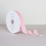 Bella Rose Sametová stuha 2 cm – Salmon (10 m), růžová barva, textil